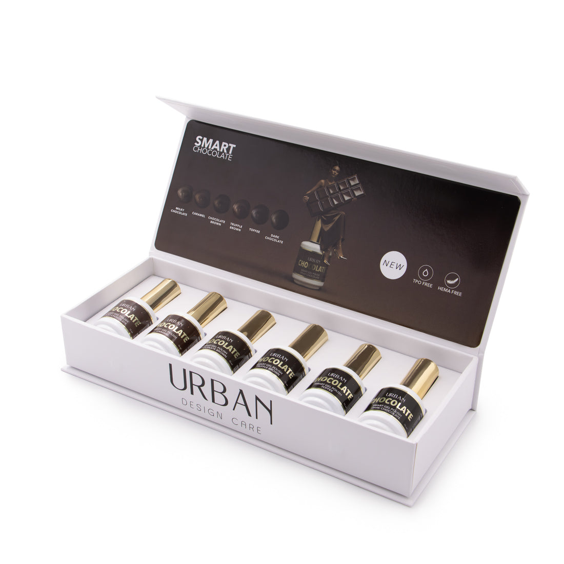 Kit 6 Cores Smart Chocolate