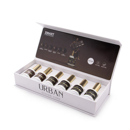 Set 6 Farben Smart Chocolate