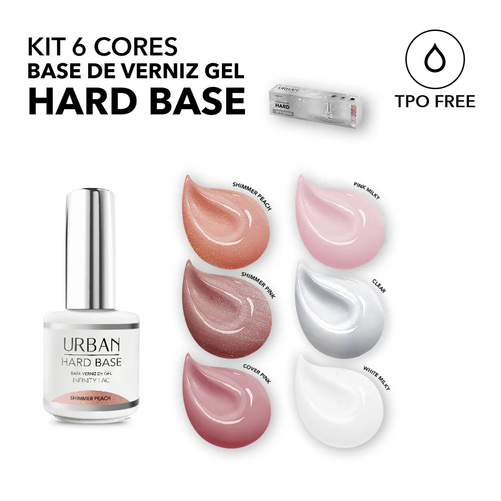Kit Hard Base 6 Tonalidades