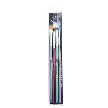Kit 4 Pincéis Unicorn Brush