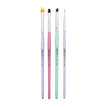 Kit 4 Pincéis Unicorn Brush