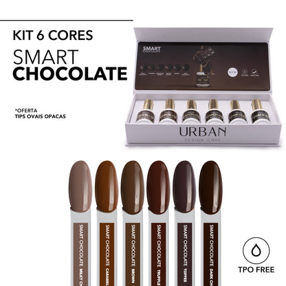 Set 6 Farben Smart Chocolate