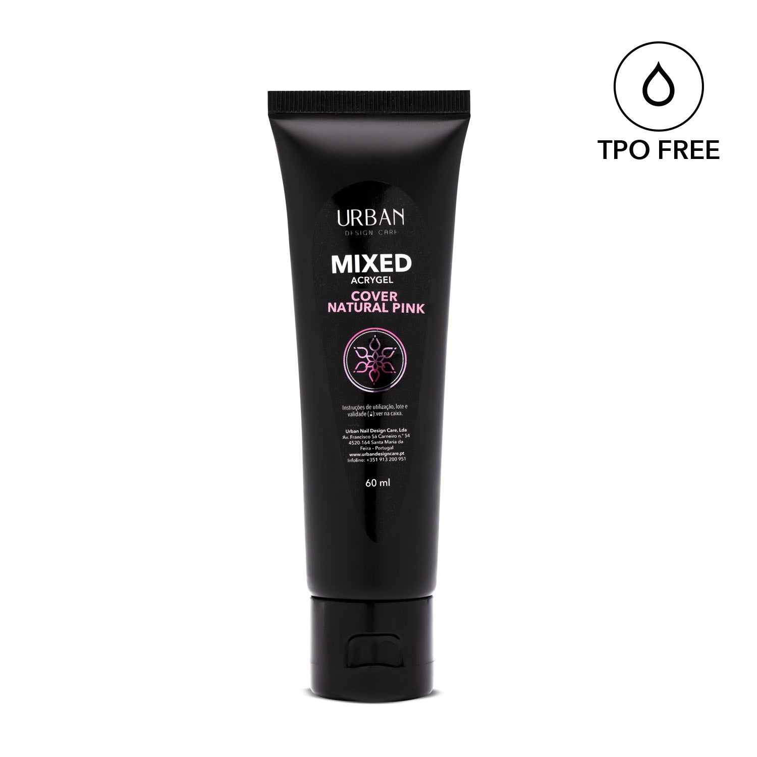 Mixed Acrygel Cover Natural Pink 60ml