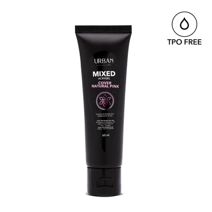 Mixed Acrygel Cover Natural Pink 60ml