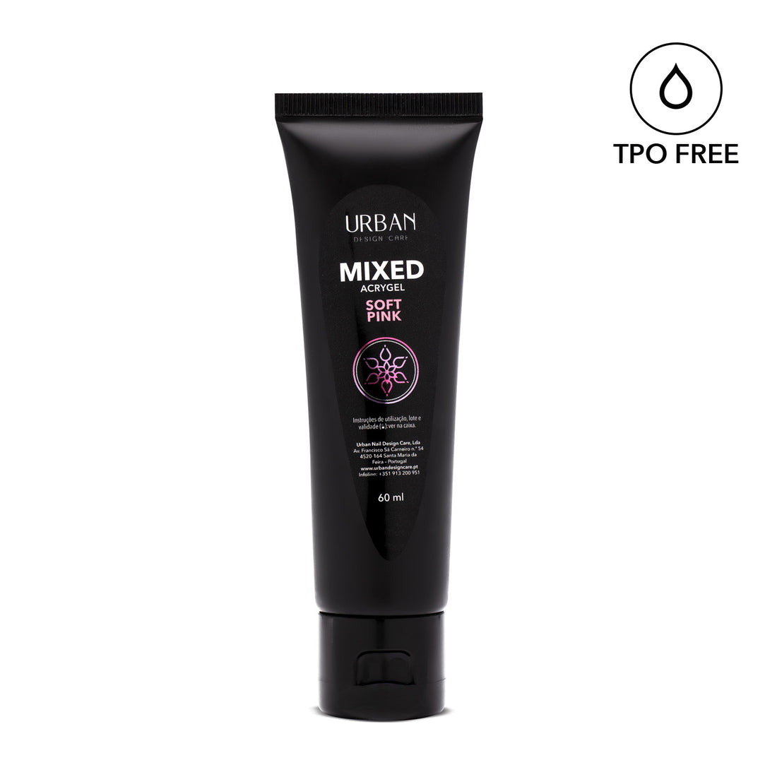 Mixed Acrygel Soft Pink 60ml