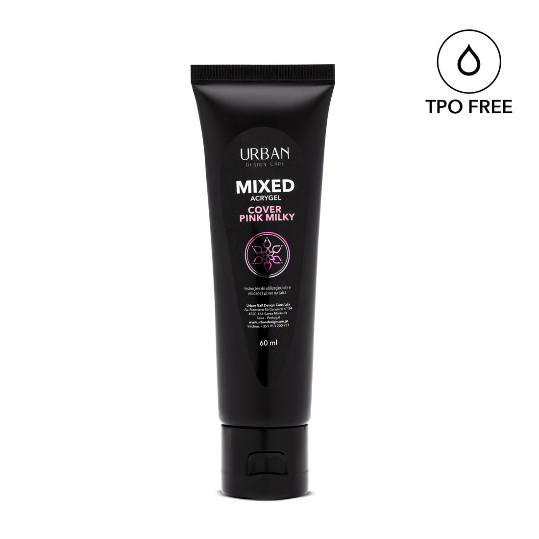 Mixed Acrygel Cover Pink Milky 60ml