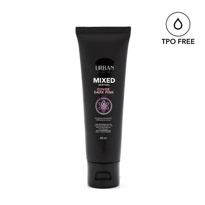 Mixed Acrygel Cover Dark Pink  60ml