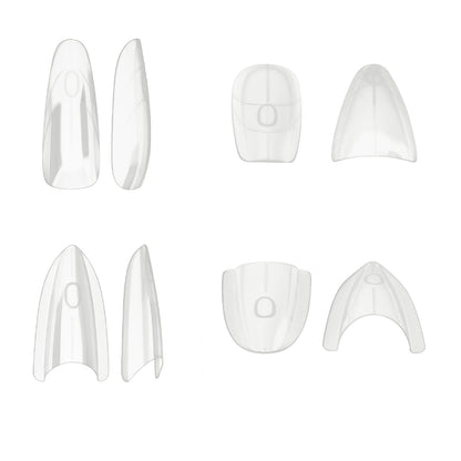 Caixa Dual Form Sandwich Nail Art Almond 240 uni.