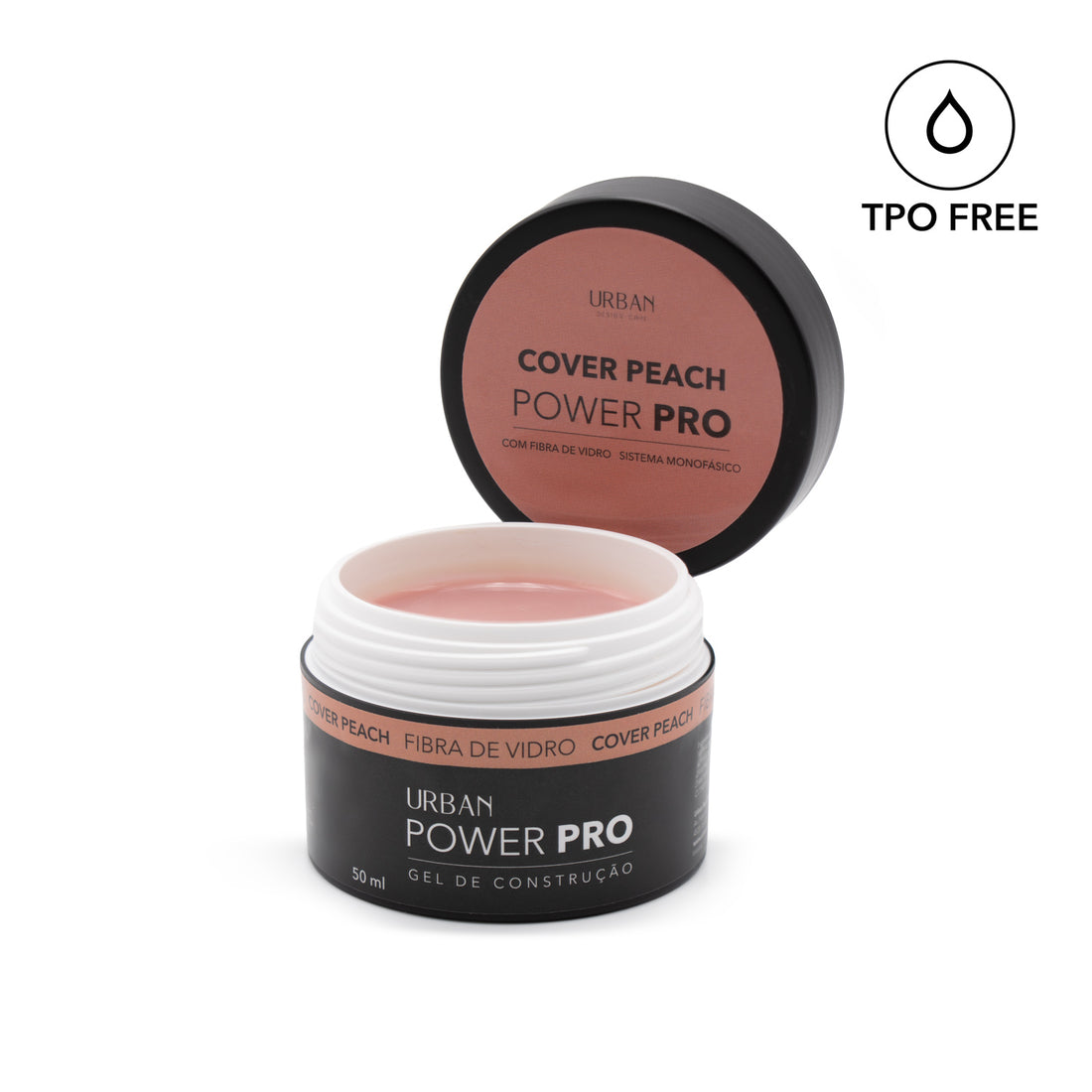 Gel de construção - Power Pro Cover Peach 50ml