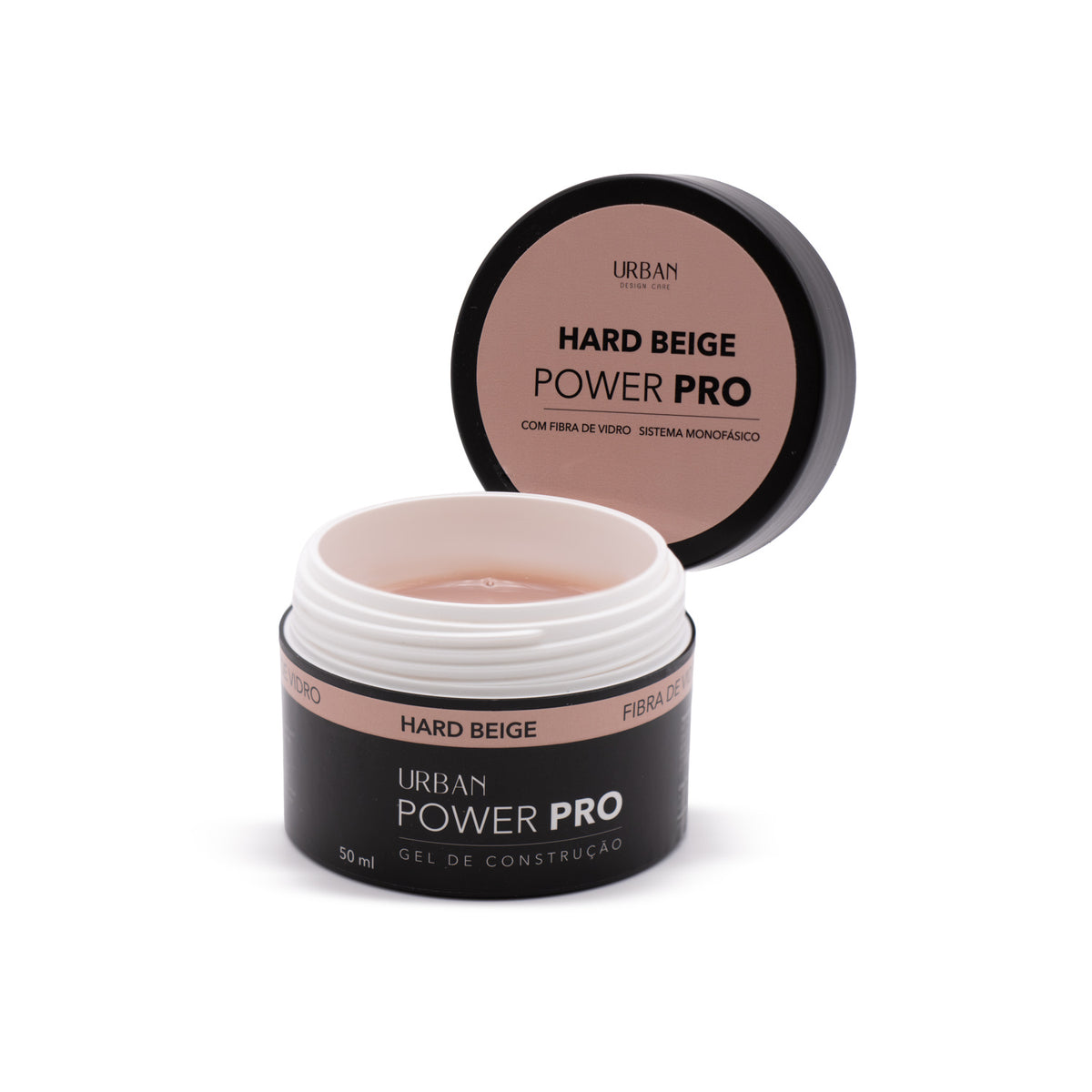 Gel de construção - Power Pro Hard Beige 50ml