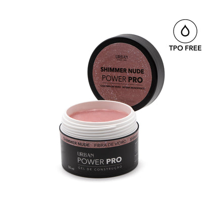 Gel de construção - Power Pro Shimmer Nude 50ml