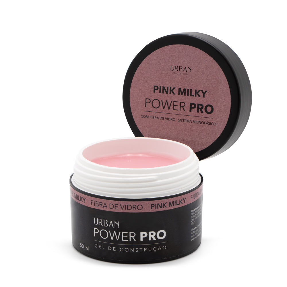Gel de construção - Power Pro Pink Milky 50ml