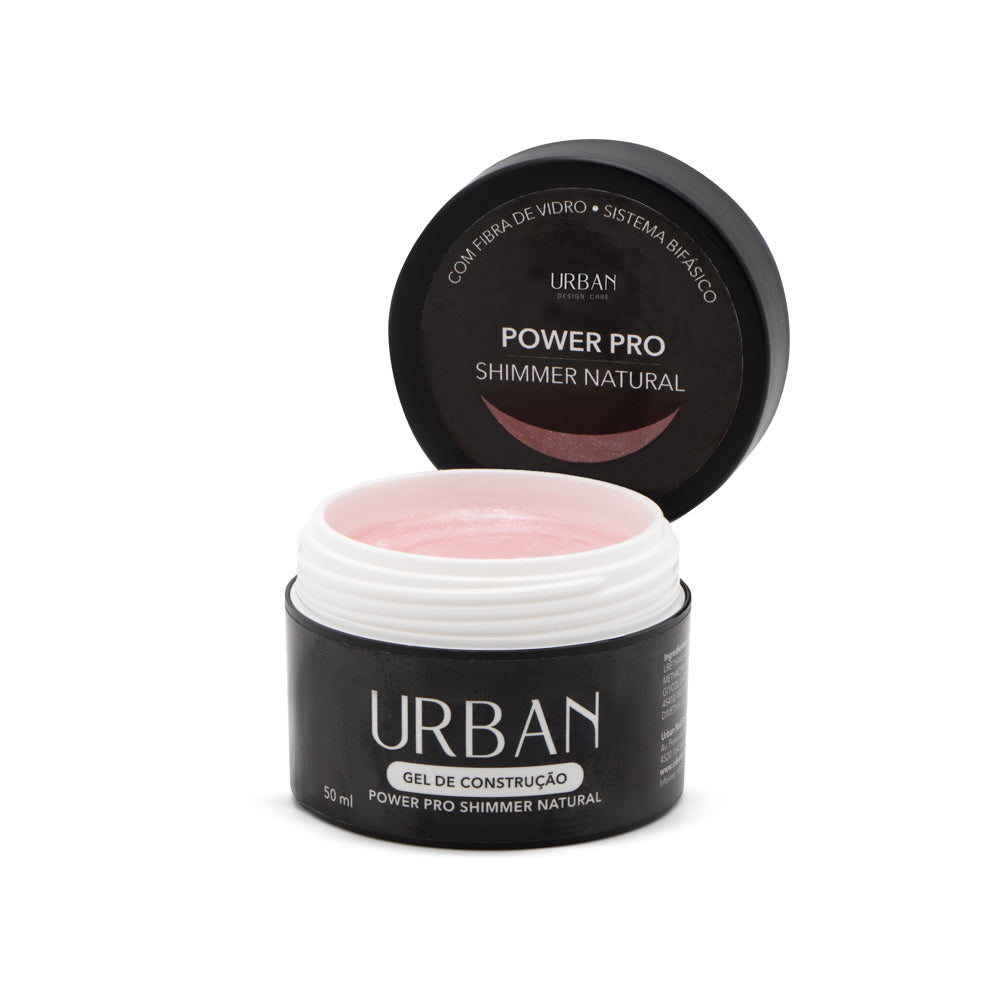 Gel de construção - Power Pro Shimmer Natural 50ml