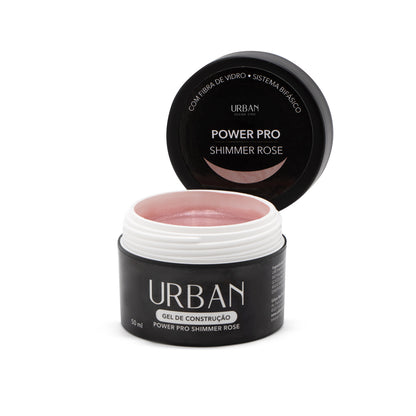 Gel de construção - Power Pro Shimmer Rose 50ml