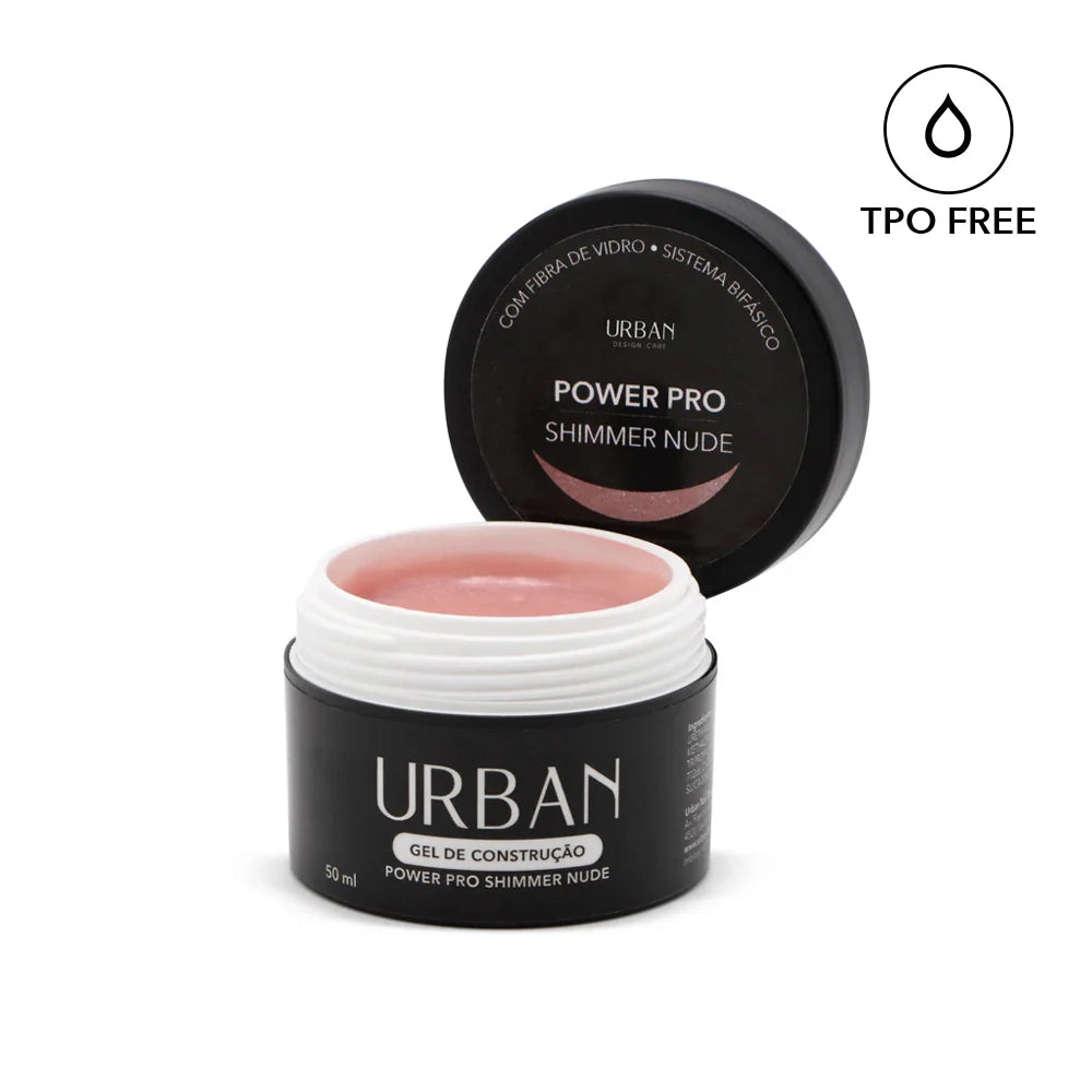 Gel de construção - Power Pro Shimmer Nude 50ml