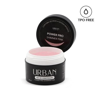Gel de construção - Power Pro Shimmer Pink 50ml