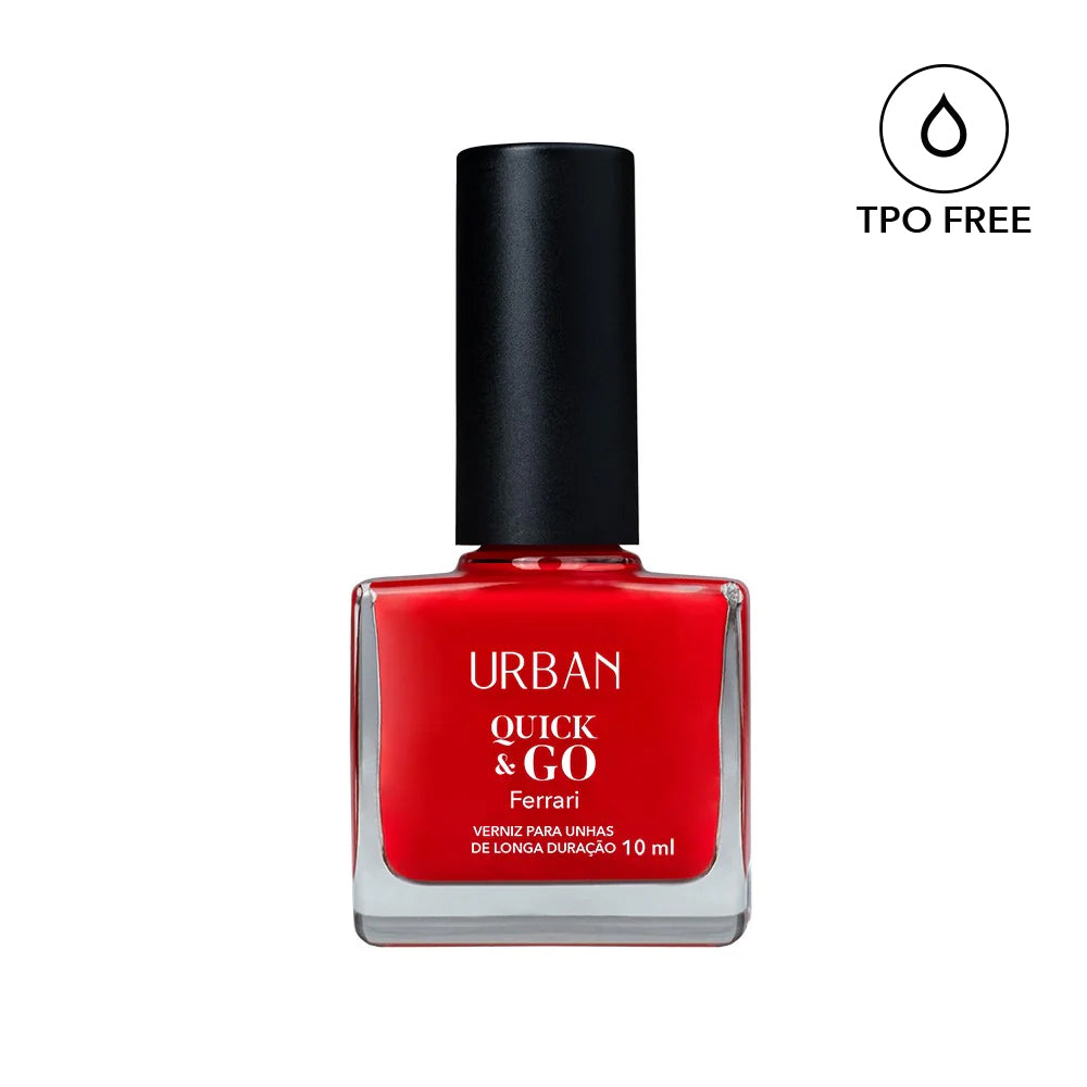 Verniz para Unhas Quick &amp; GO Ferrari 10ml