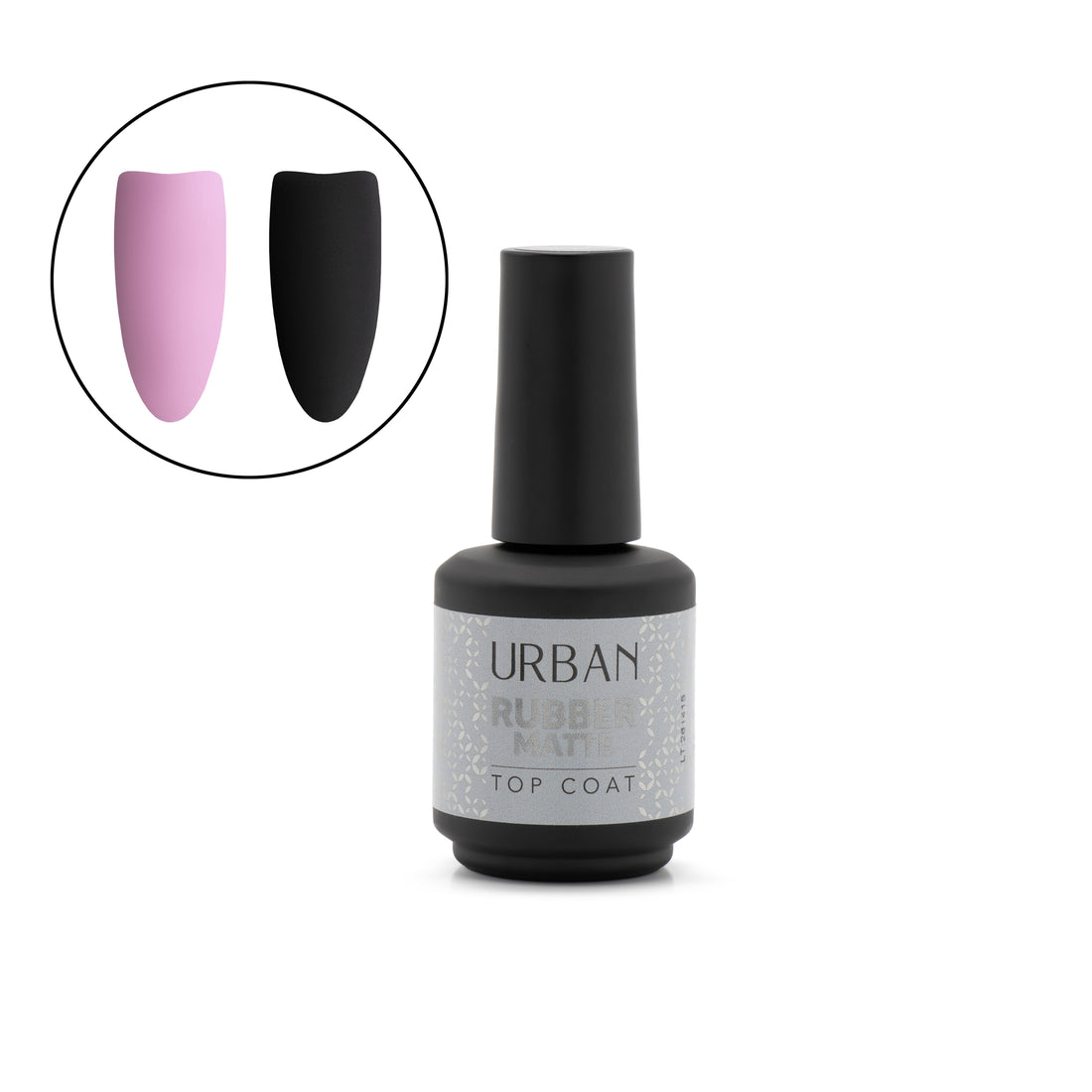 Gel Finalizante de Efeito Mate - Rubber Matte Top Coat 15ml