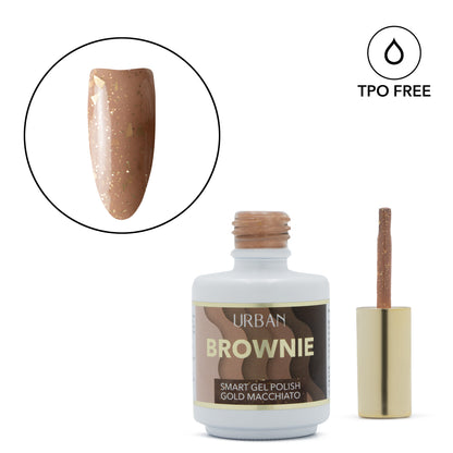 Cor de Verniz Gel - Smart Gold Macchiato 15ml