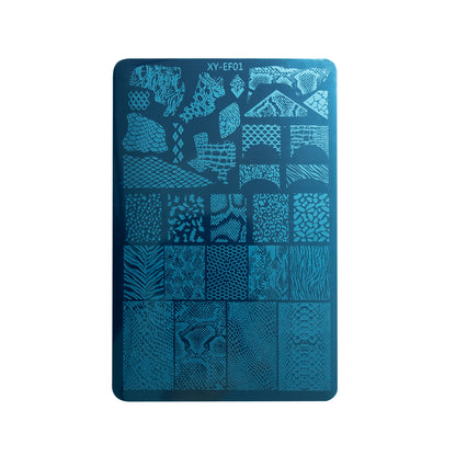 Stamping Plate Animal Print
