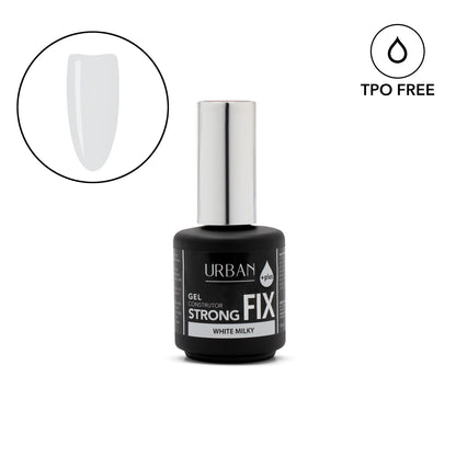 Gel Fix Strong Plus White Milky 15ml