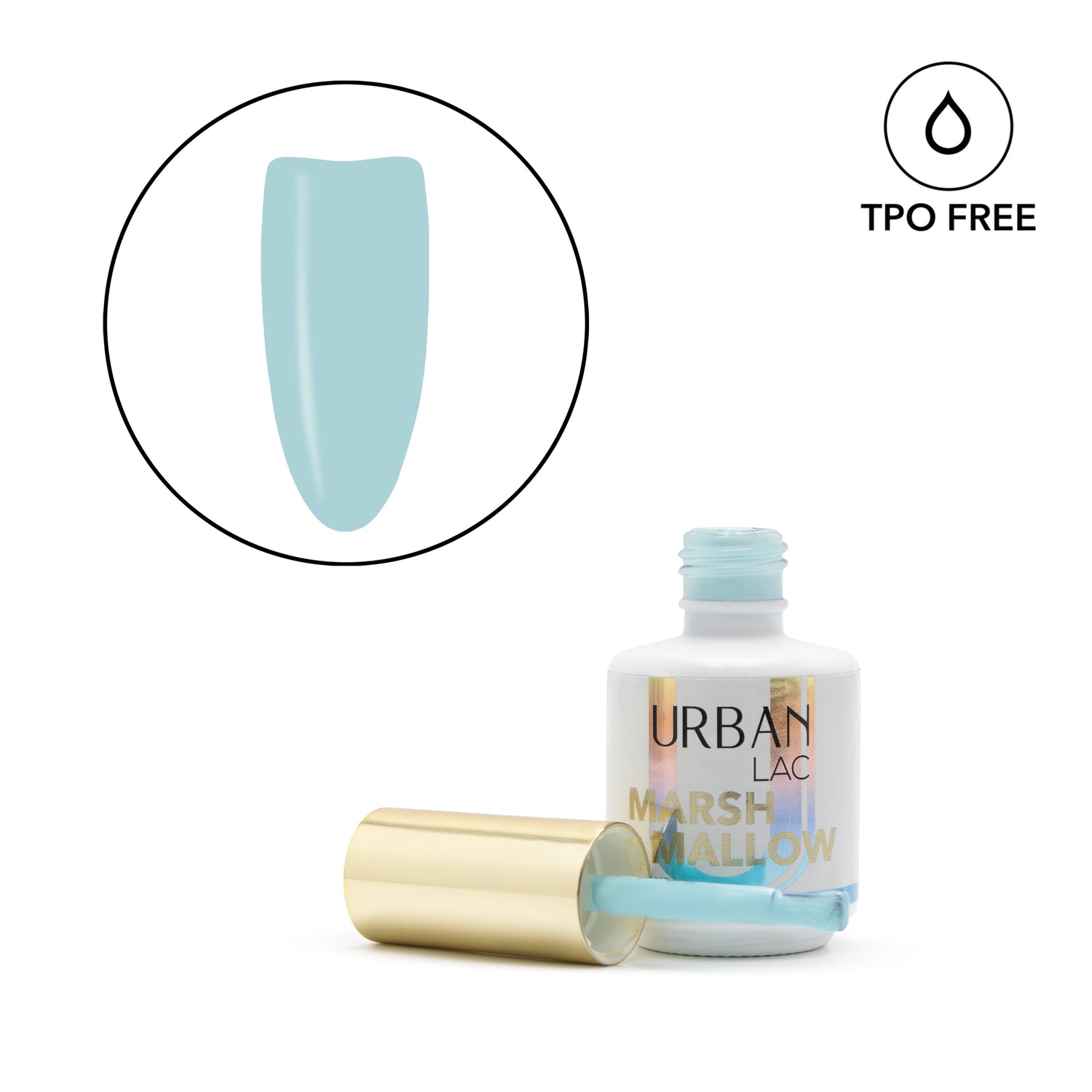 Urban Lac Marshmallow Babyblau 15ml