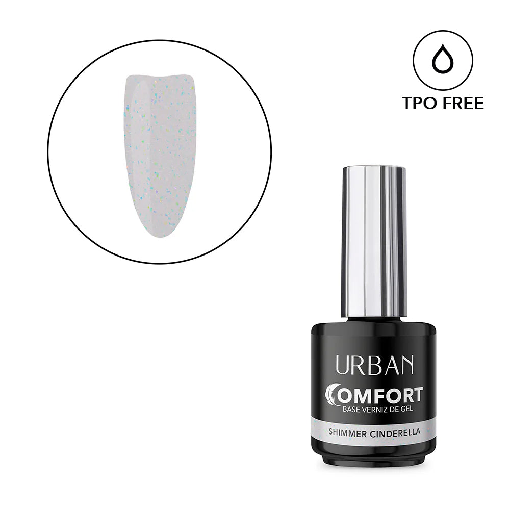 Base de Verniz Gel Comfort Shimmer Cinderella 15ml