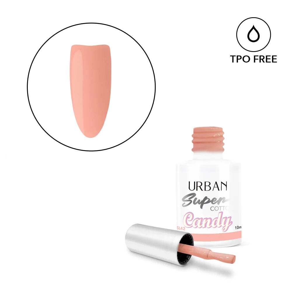 Verniz Gel Super Lac n.º 42 10ml - Cotton Candy