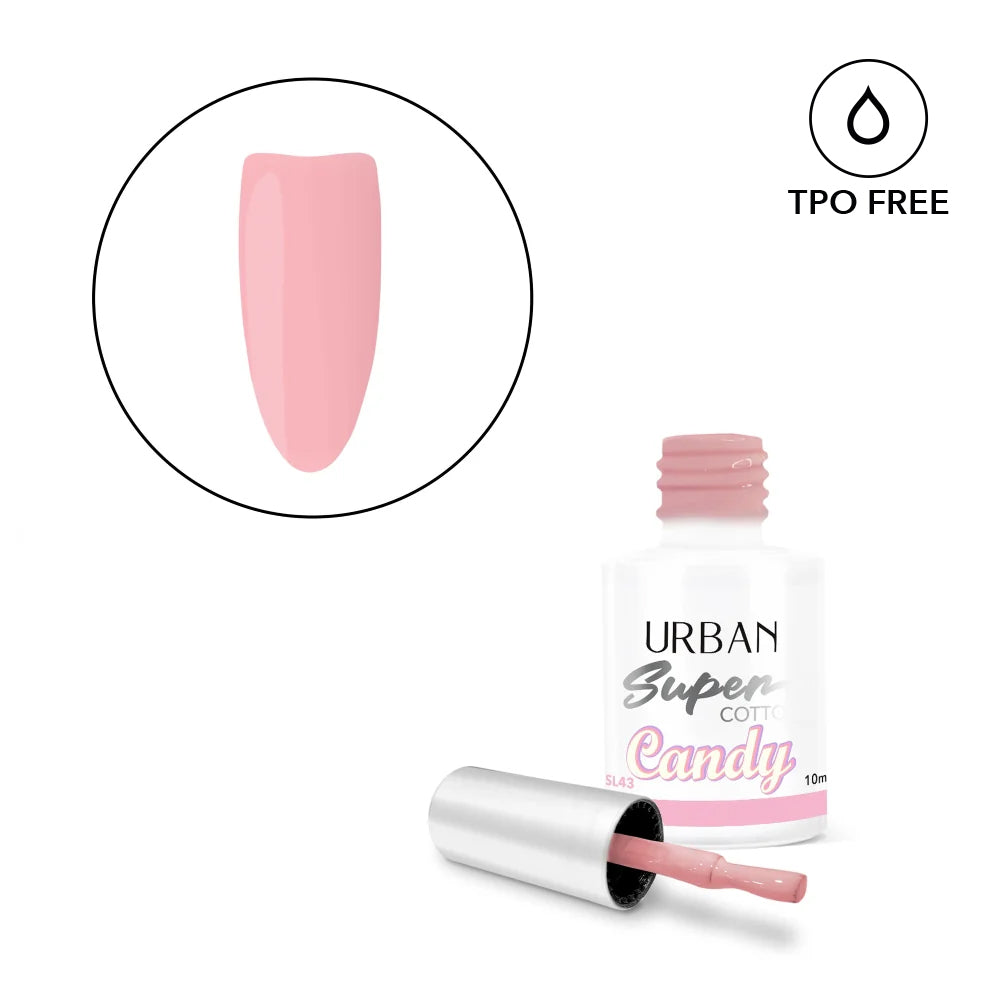 Verniz Gel Super Lac n.º 43 10ml - Cotton Candy
