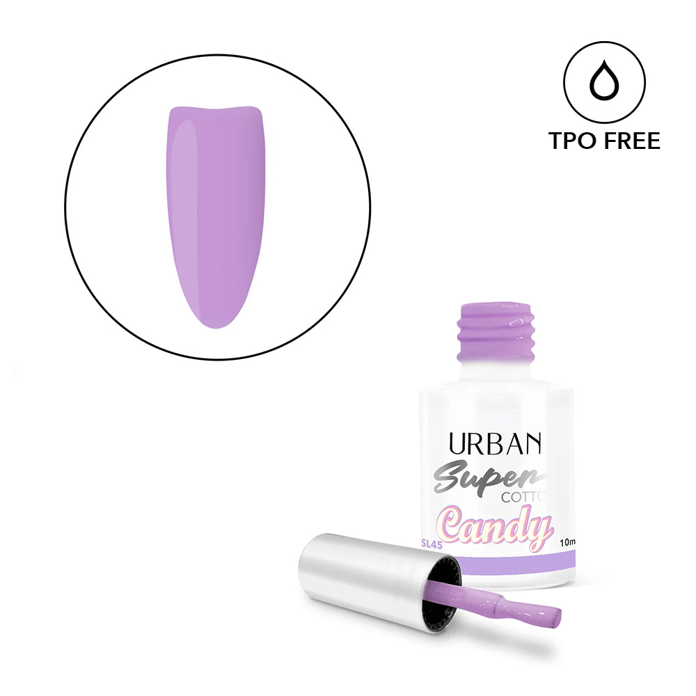 Verniz Gel Super Lac n.º 45 10ml - Cotton Candy