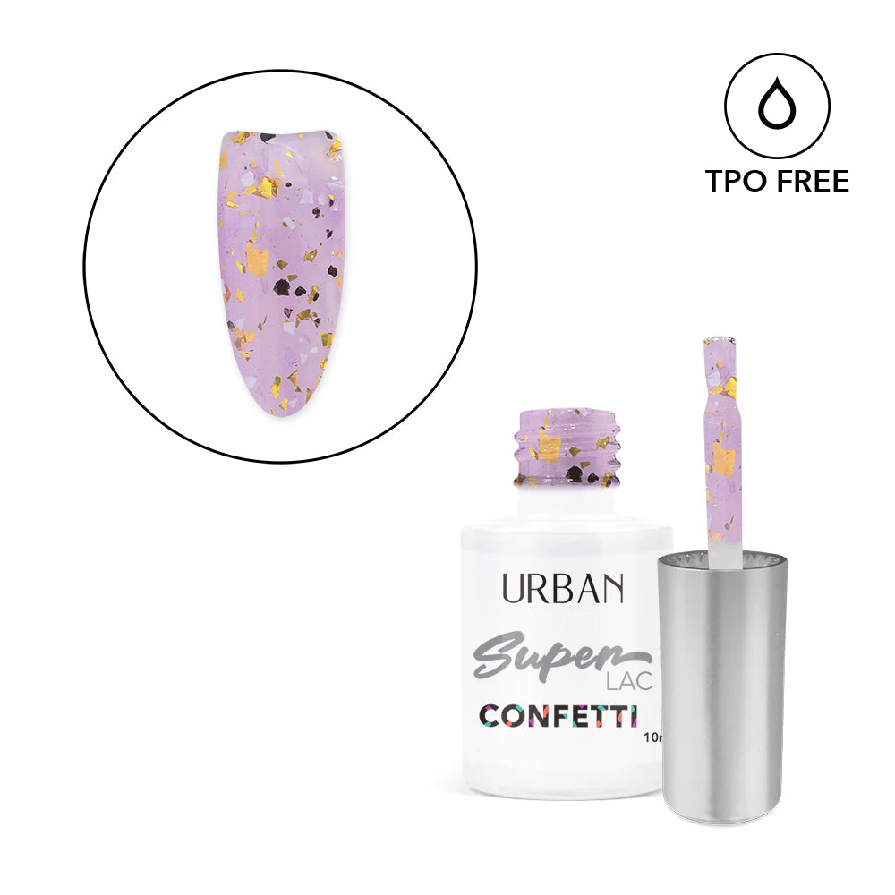 Verniz Gel Super Lac Confetti 