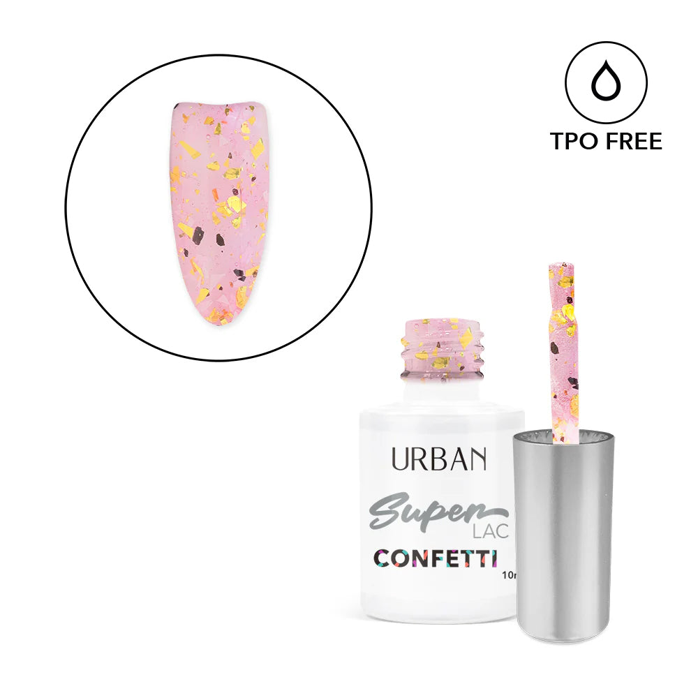 Verniz Gel Super Lac Confetti 