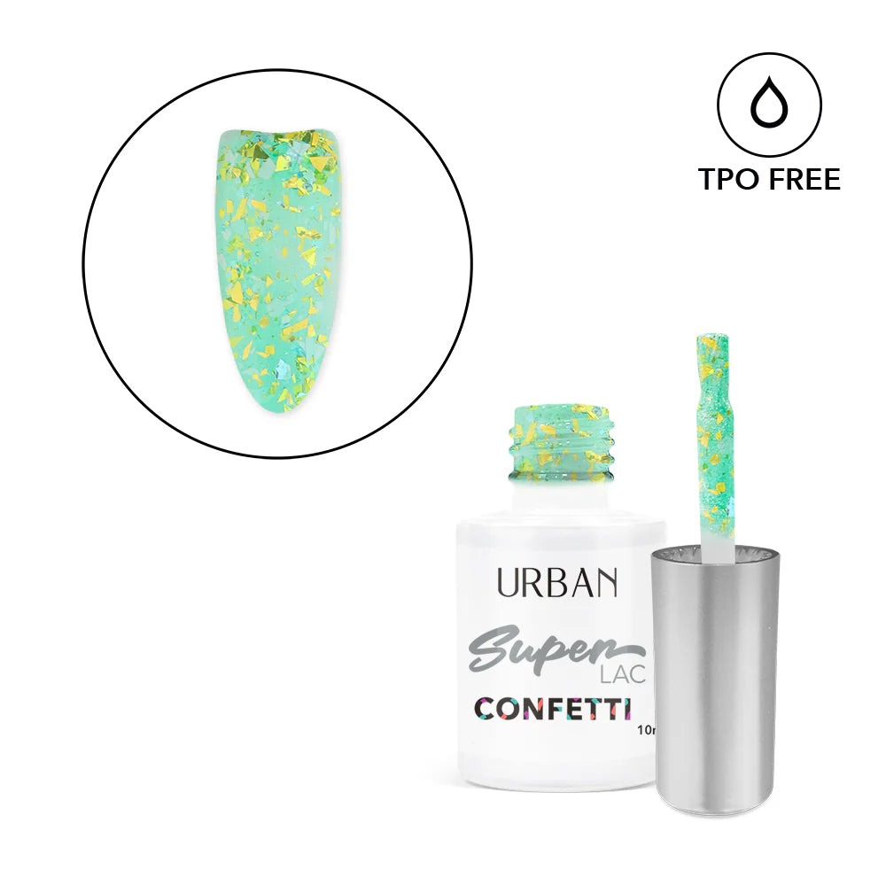 Verniz Gel Super Lac Confetti 