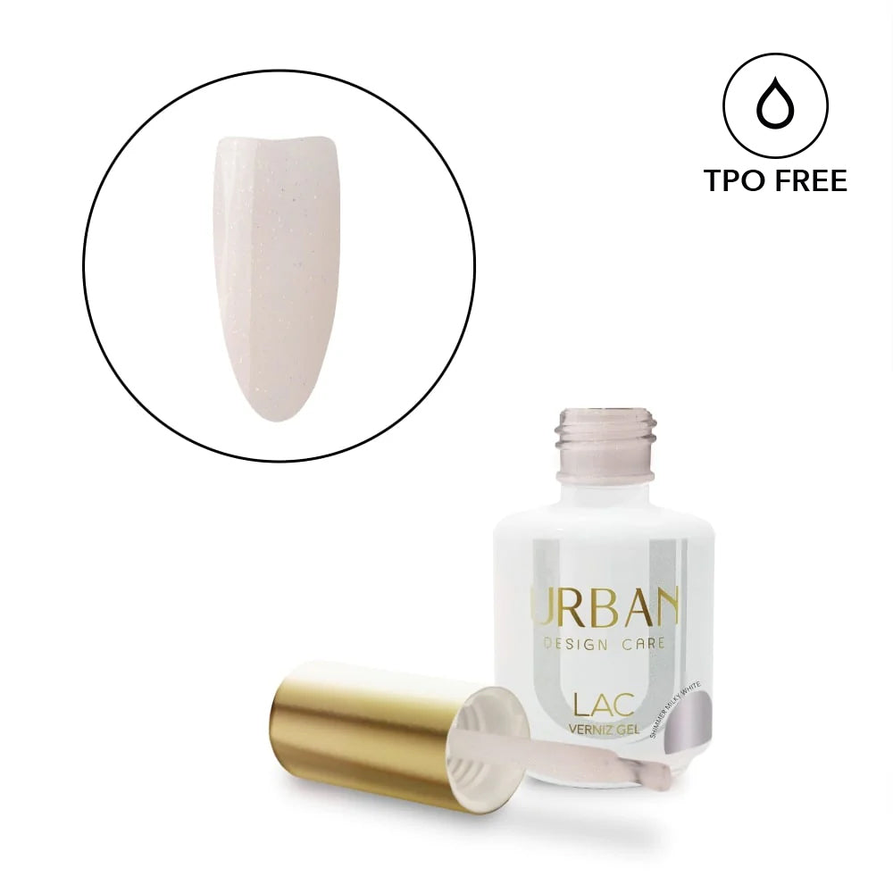 Urban Lac Shimmer Milky White 15ml