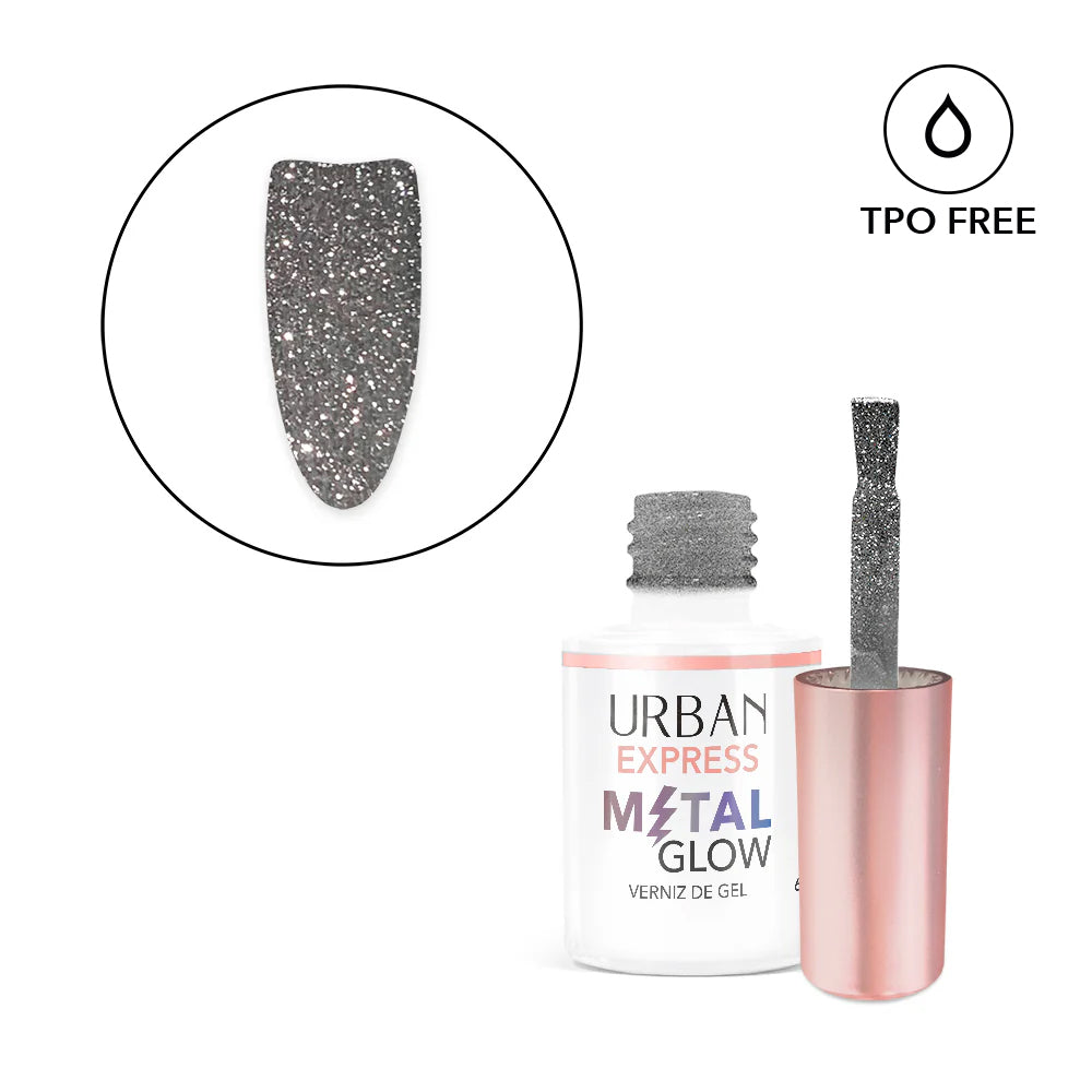 Verniz Gel Express Metal Glow 