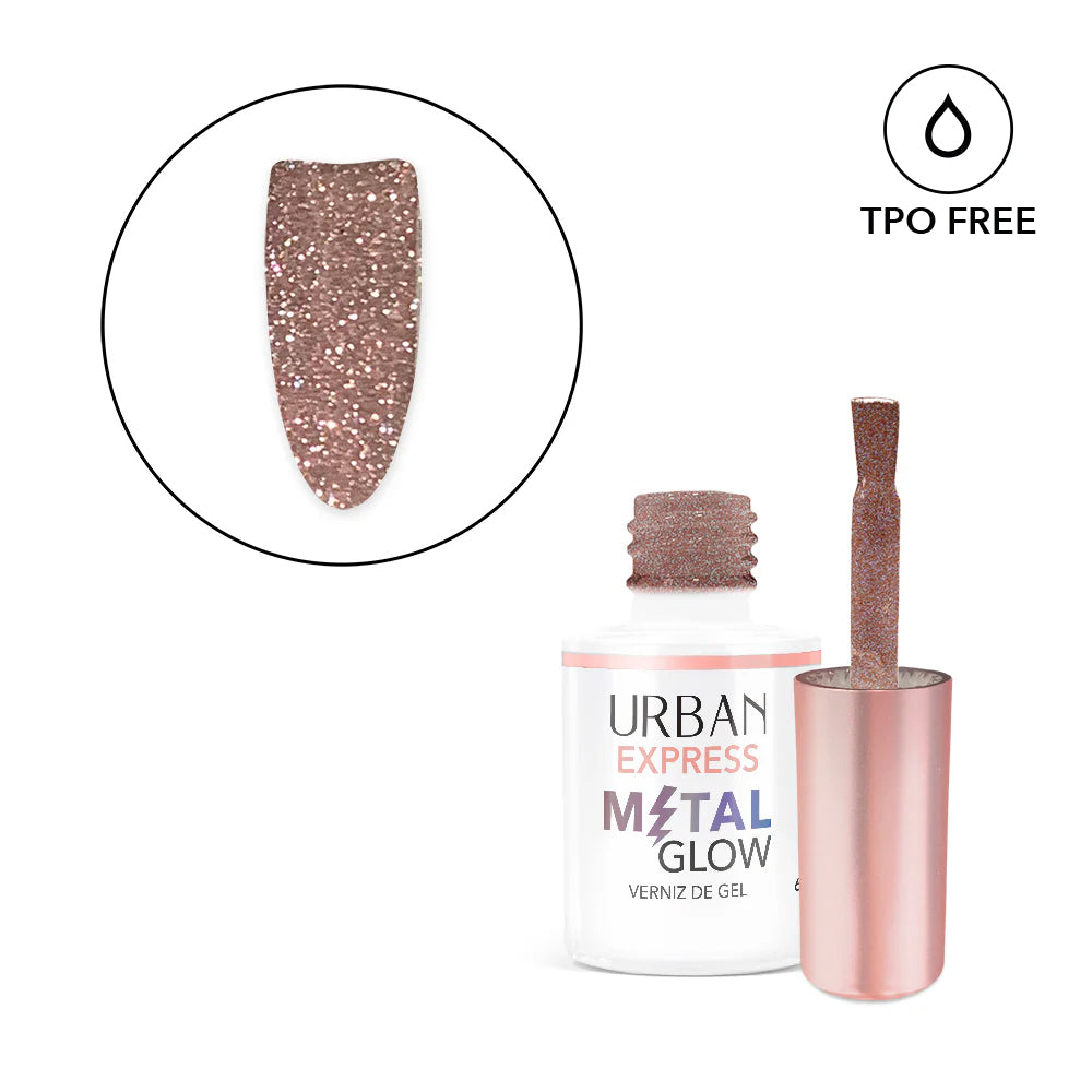 Verniz Gel Express Metal Glow 