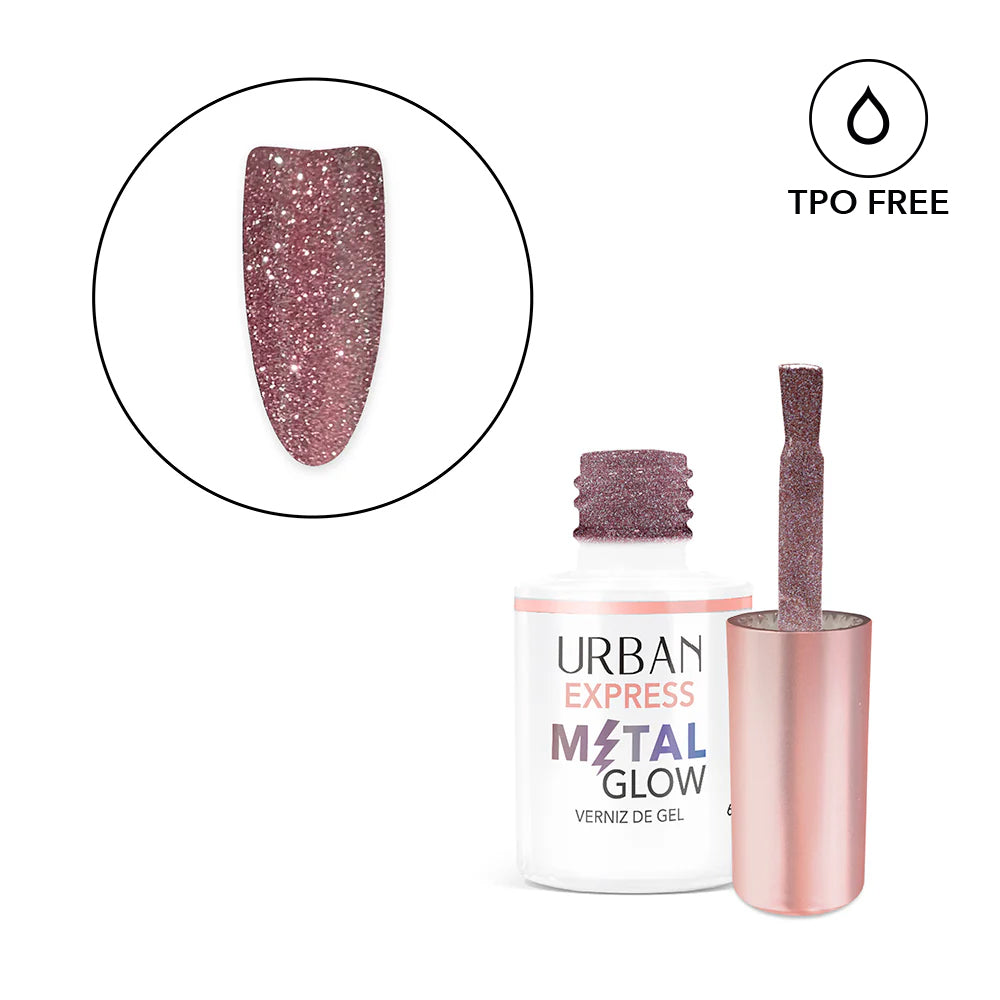 Verniz Gel Express Metal Glow 