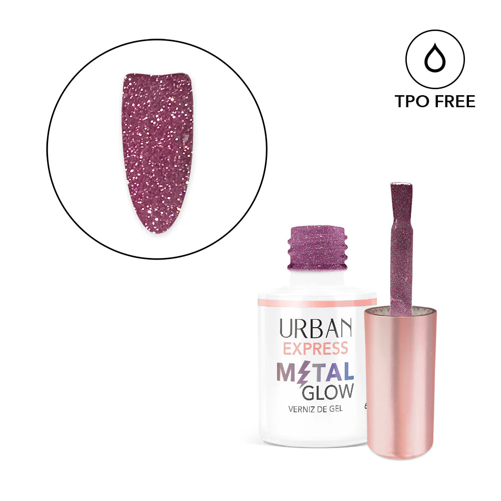 Verniz Gel Express Metal Glow 