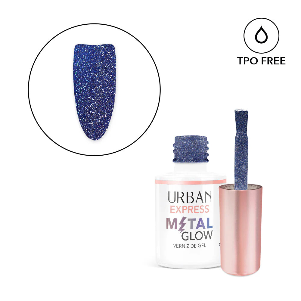 Verniz Gel Express Metal Glow 