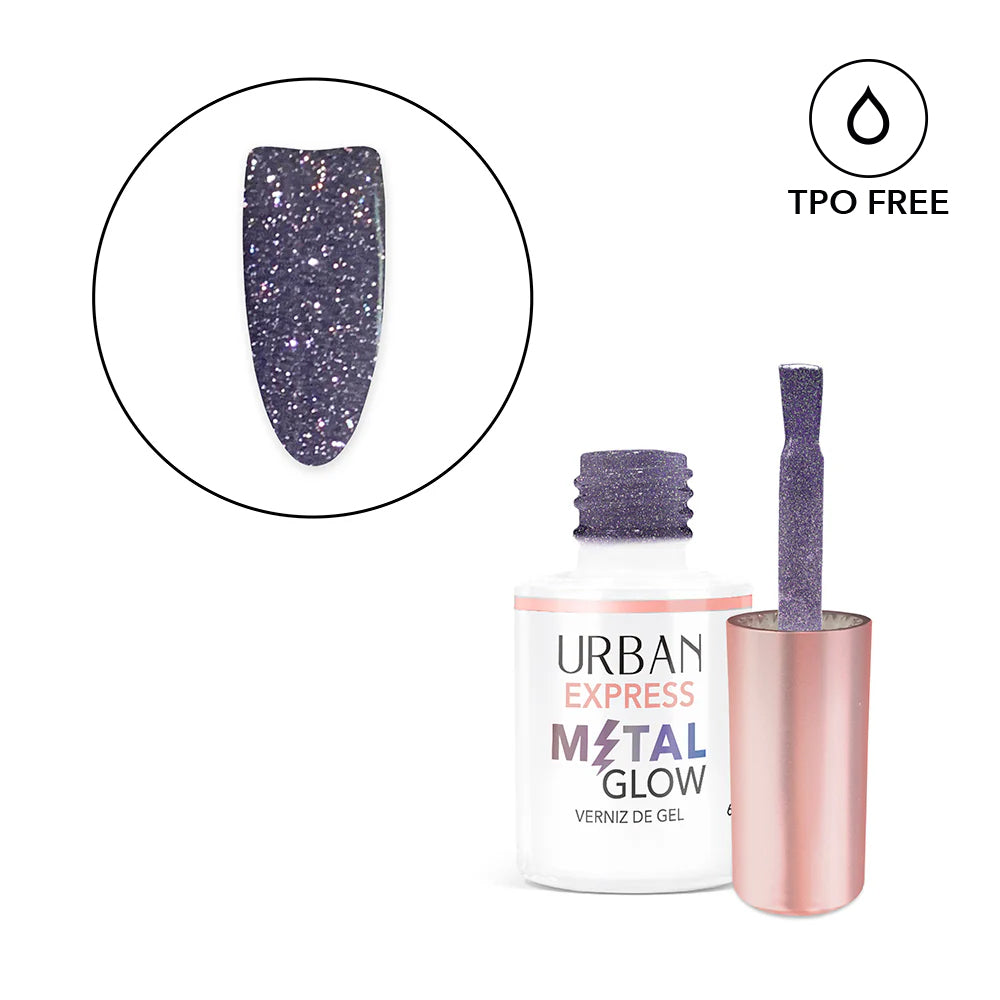 Verniz Gel Express Metal Glow 
