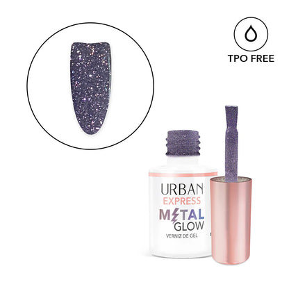 Verniz Gel Express Metal Glow 