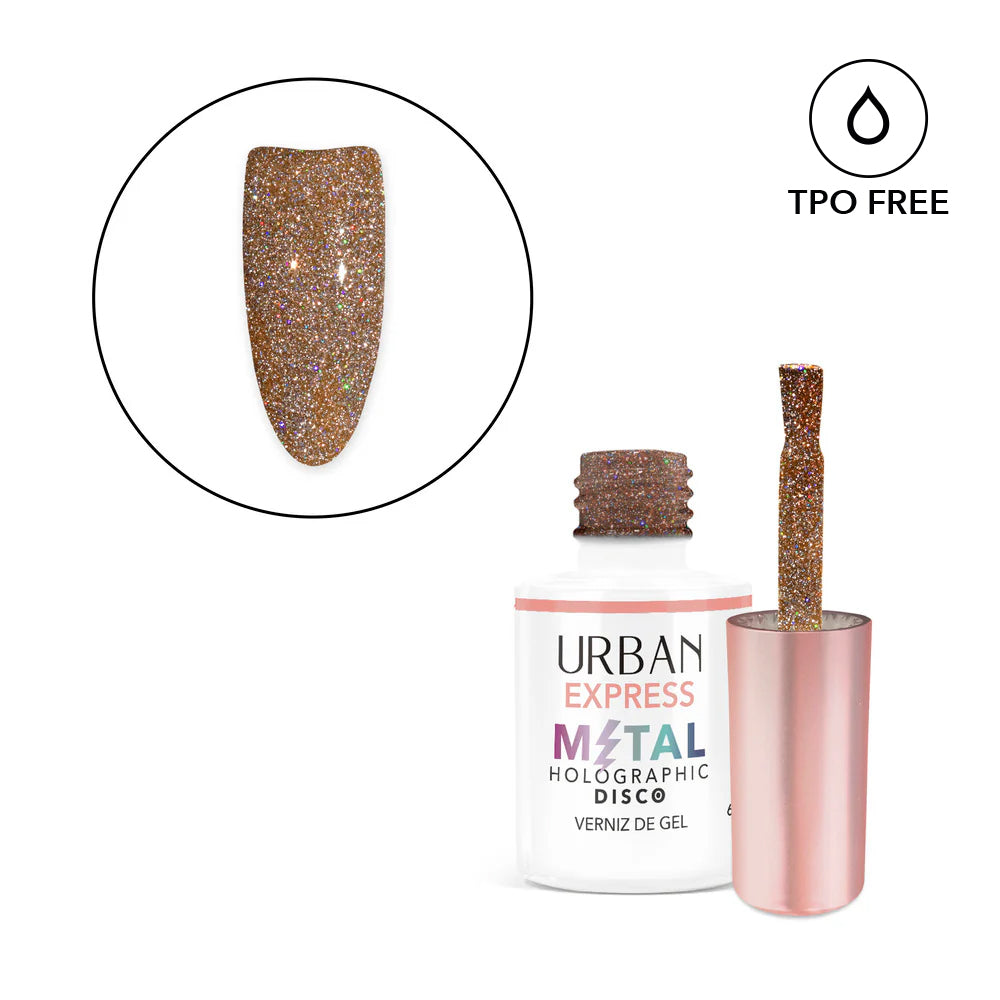 Verniz Gel Express Metal Holographic Disco 
