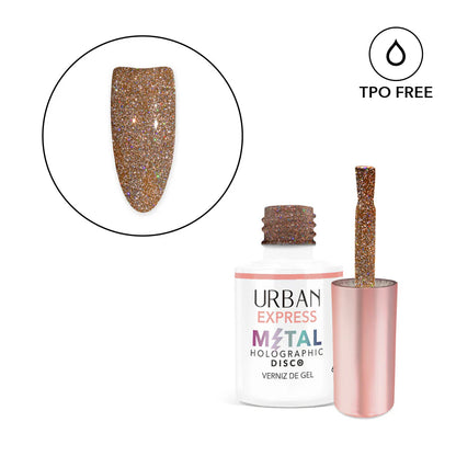 Verniz Gel Express Metal Holographic Disco 