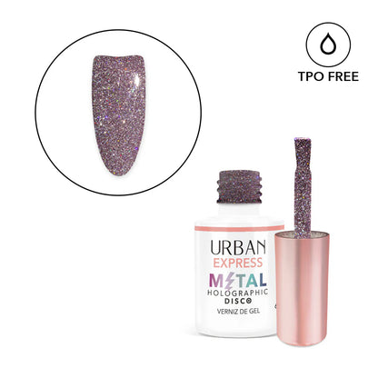 Verniz Gel Express Metal Holographic Disco 