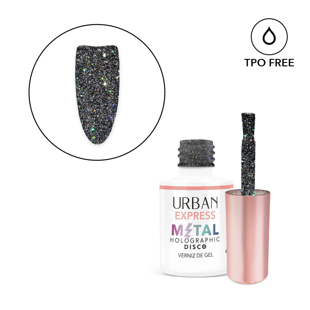 Verniz Gel Express Metal Holographic Disco 