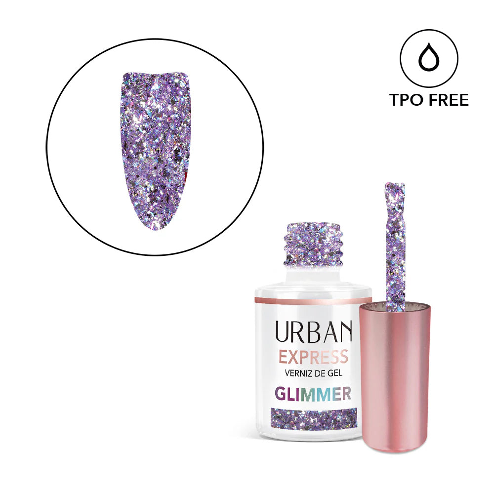 Verniz Gel Express Glimmer 