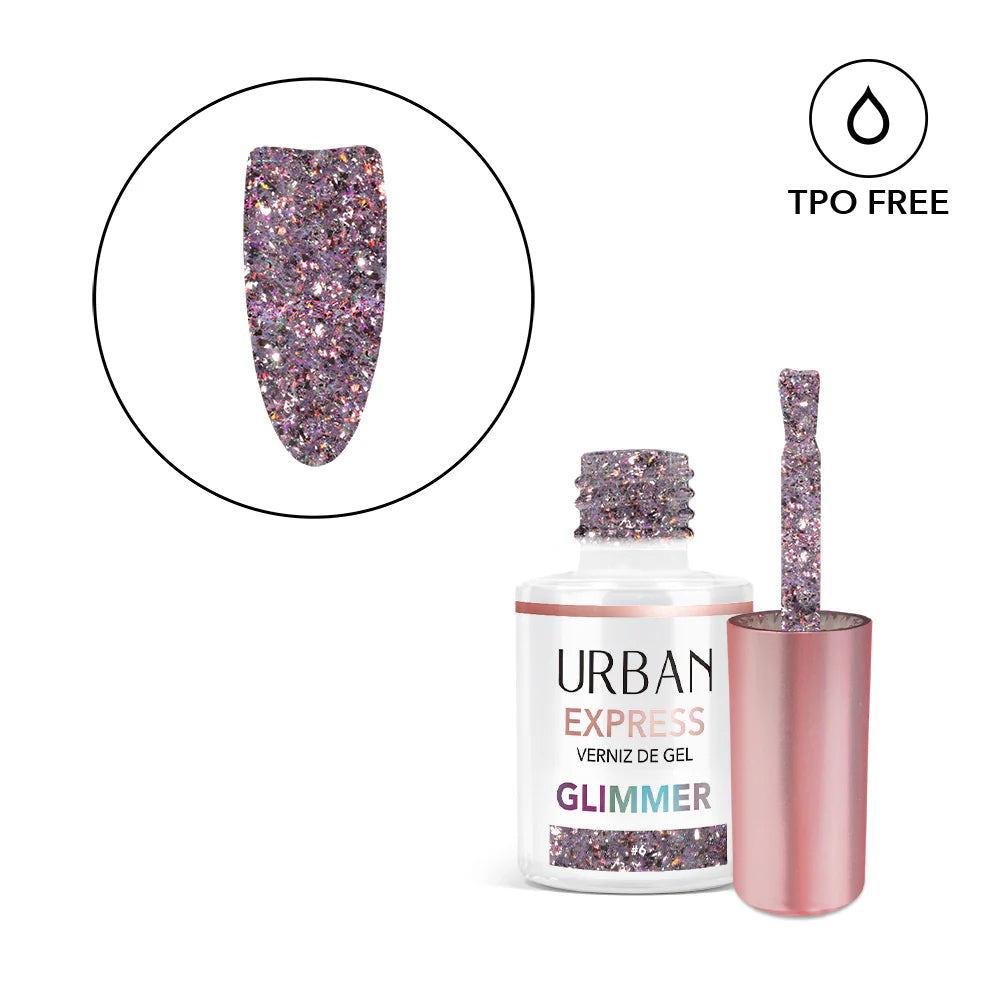 Verniz Gel Express Glimmer 