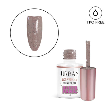 Verniz Gel Express Glitter Panic 