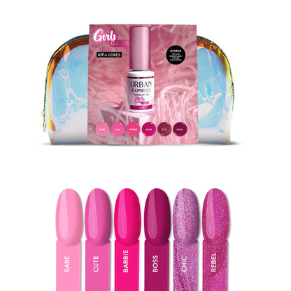Kit Verniz Gel Express Girls Gang