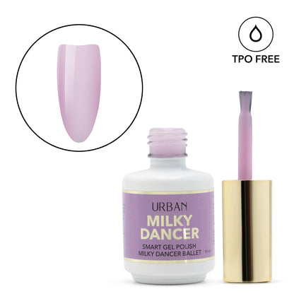 Cor de Verniz Gel - Smart Milky Dancer Ballet 15ml